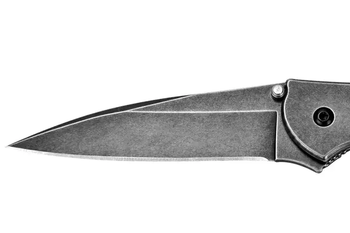 BlackWash™ Finish blade. Described under heading BlackWash™ Finish.